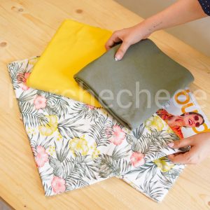 پارچه تریکو با طرح هاوایی